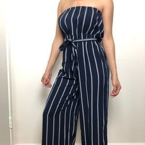 Navy blue romper